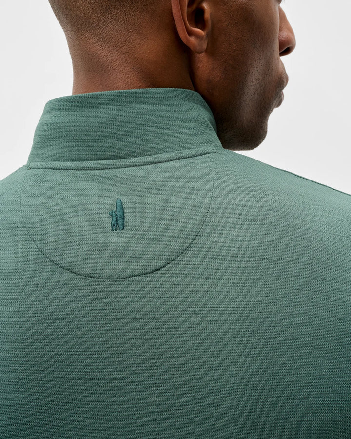 Johnnie-O Sof Tech Performance 1/4 Zip: Evergreen
