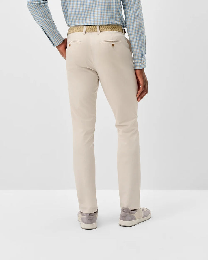 Johnnie-O Cross Country Trouser: Stone