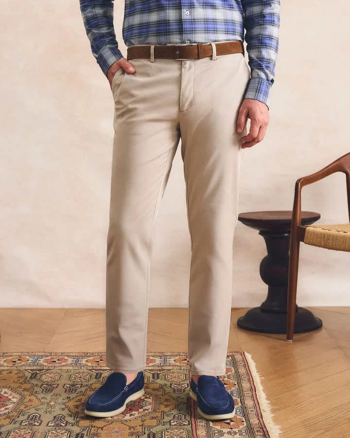 Johnnie-O Top Shelf Monterey Trouser: Coyote