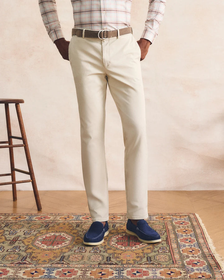 Johnnie-O Top Shelf Monterey Trouser: Stone