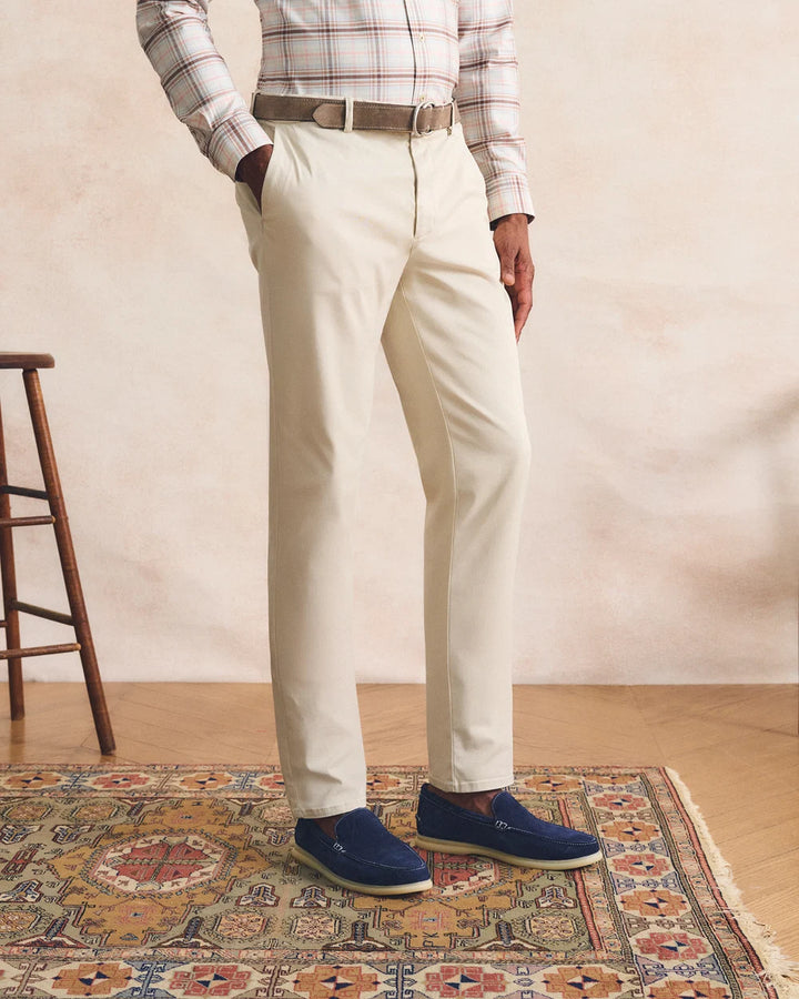 Johnnie-O Top Shelf Monterey Trouser: Stone