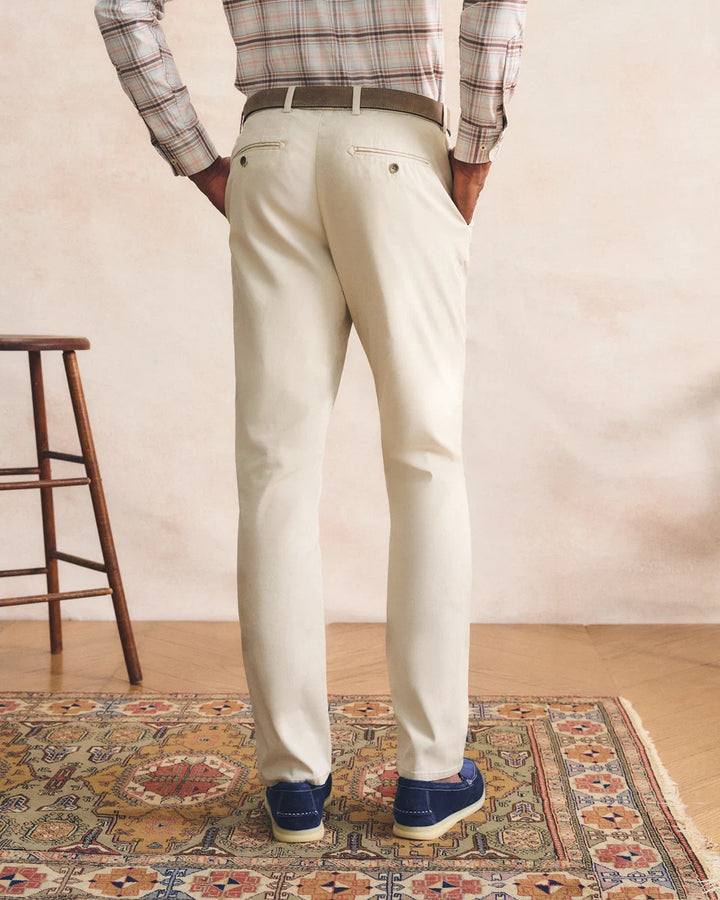 Johnnie-O Top Shelf Monterey Trouser: Stone