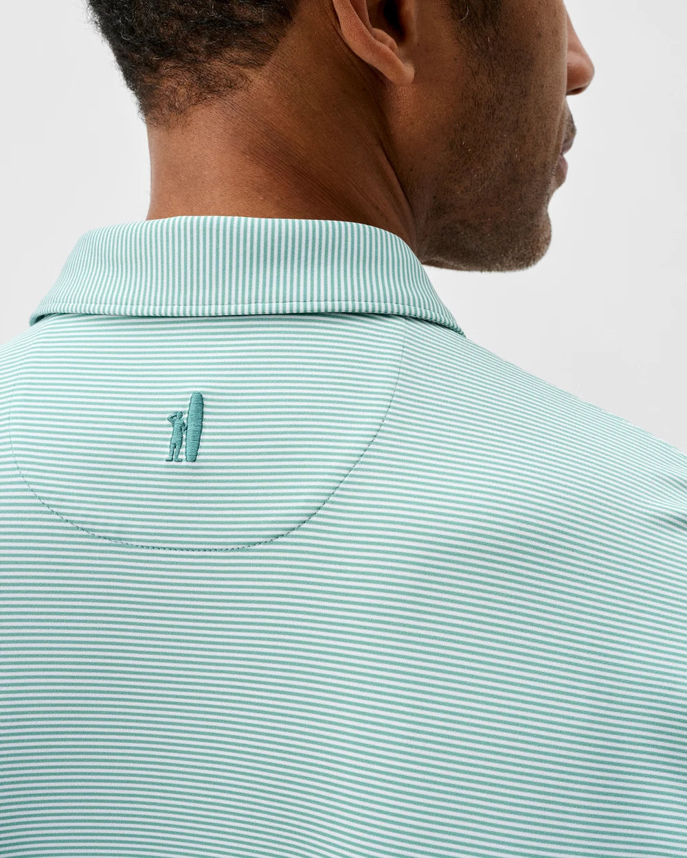 Johnnie-O Performance Jersey Polo - Lyndonn Stripe: Sublime