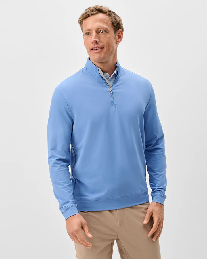 Johnnie-O Motion Performance 1/4 Zip Pullover: Sailor