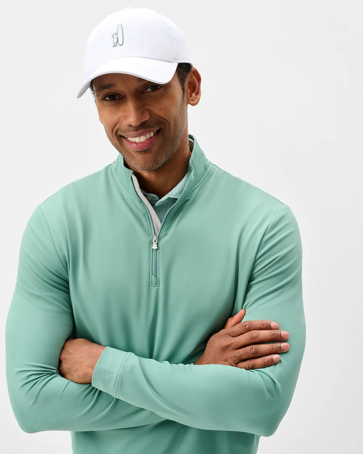 Johnnie-O Motion Performance 1/4 Zip: Sublime