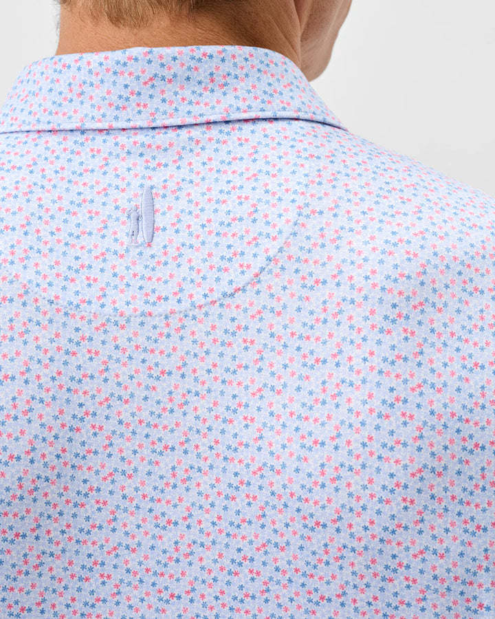 Johnnie-O Performance Featherweight Polo - Petals: Kona