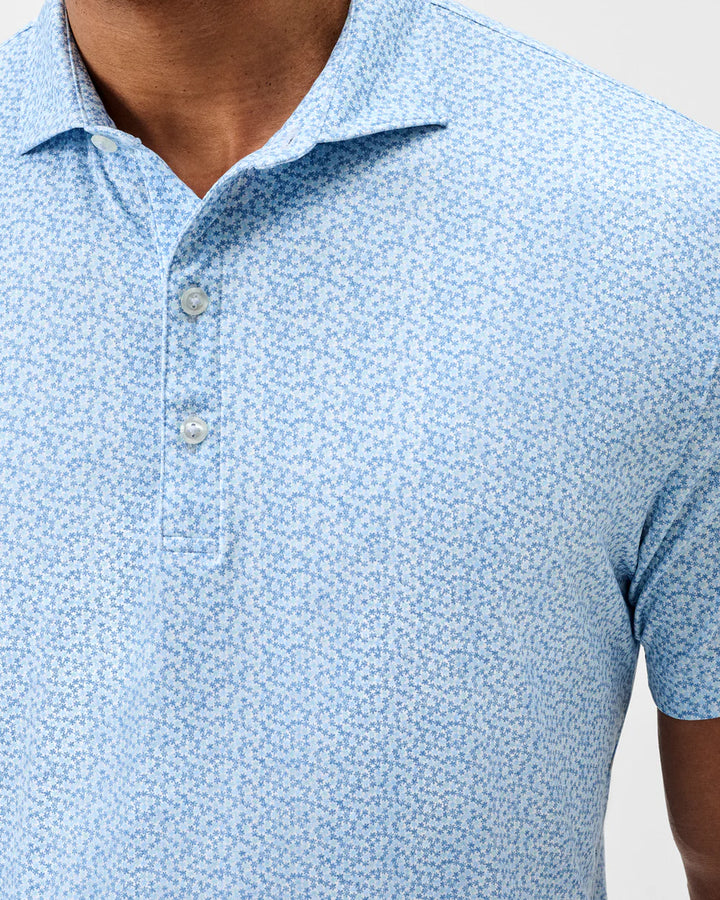Johnnie-O Performance Featherweight Polo - Petals: Sailor