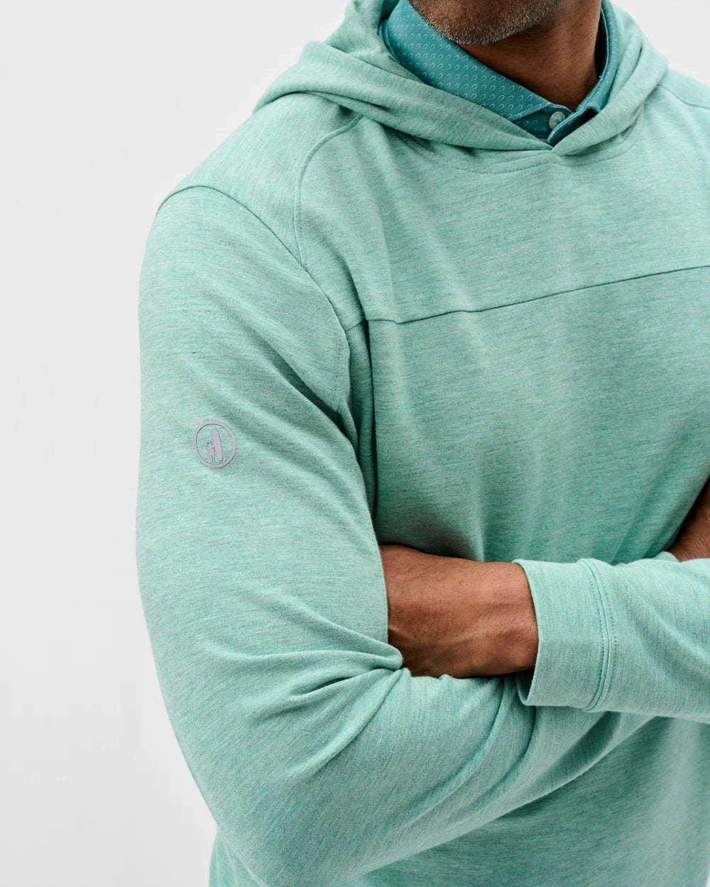 Johnnie-O Remmy Lightweight Performance Hoodie: Sublime