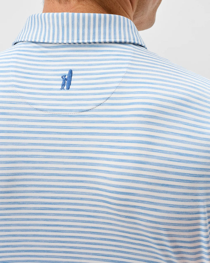 Johnnie-O Seymour Striped Polo: Sailor