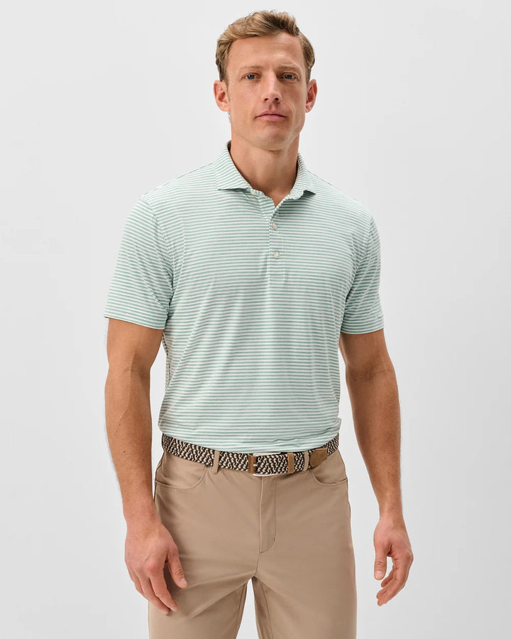 Johnnie-O Seymour Striped Polo: Sublime