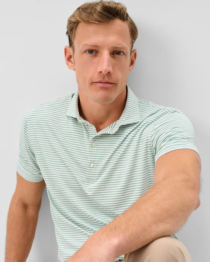 Johnnie-O Seymour Striped Polo: Sublime