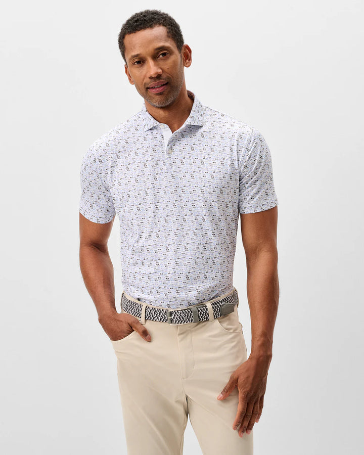 Johnnie-O Performance Mesh Polo - Shades: Seal