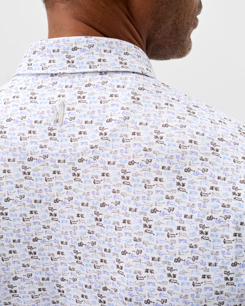 Johnnie-O Performance Mesh Polo - Shades: Seal