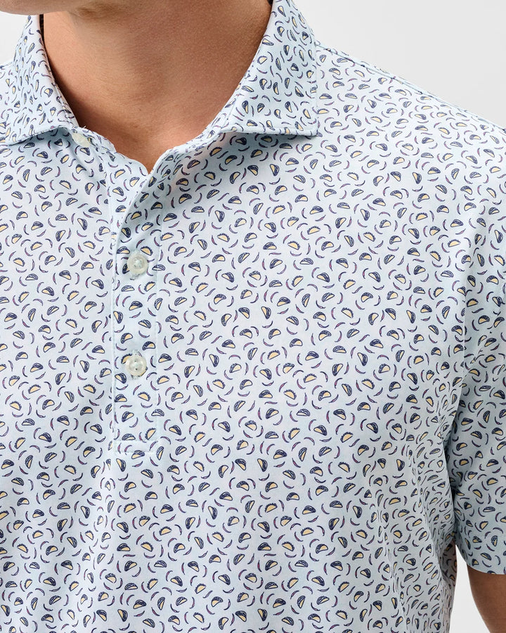 Johnnie-O Performance Jersey Polo: Taco Tuesday