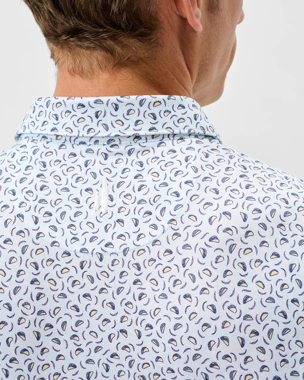 Johnnie-O Performance Jersey Polo: Taco Tuesday