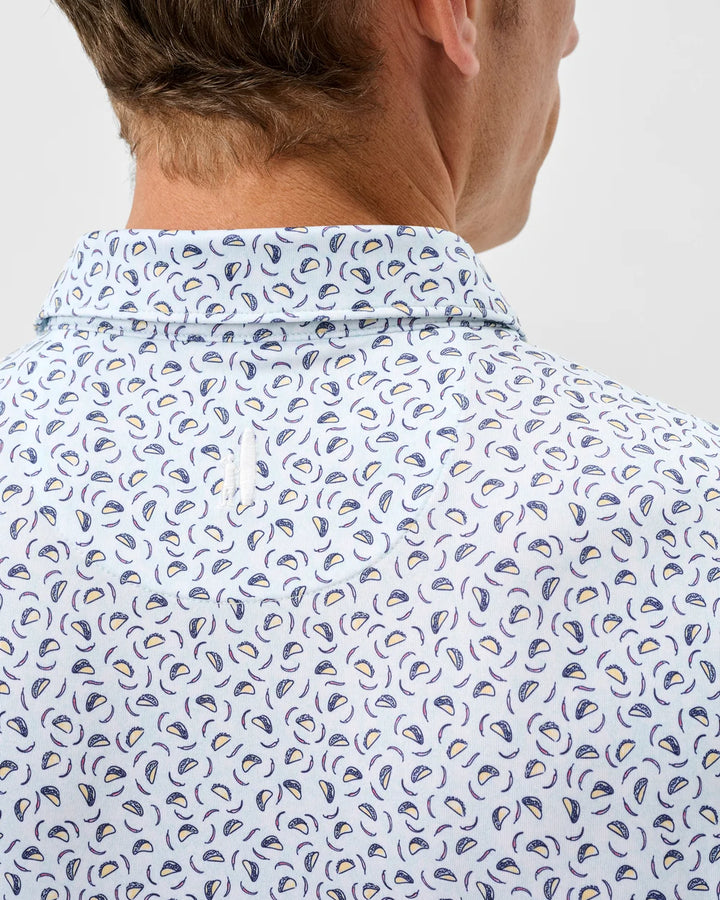 Johnnie-O Performance Jersey Polo: Taco Tuesday