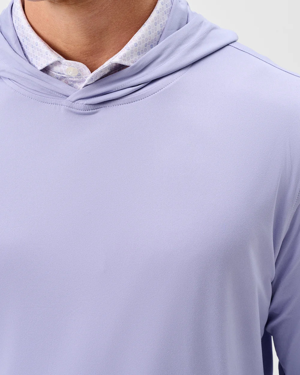 Johnnie-O Talon Featherweight Performance Hoodie: Viola