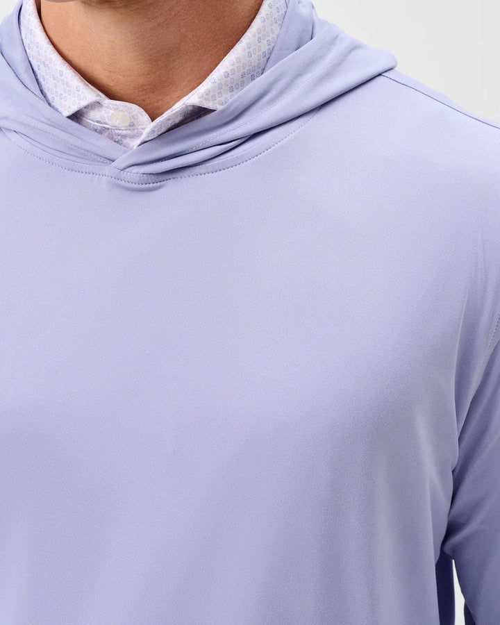 Johnnie-O Talon Featherweight Performance Hoodie: Viola