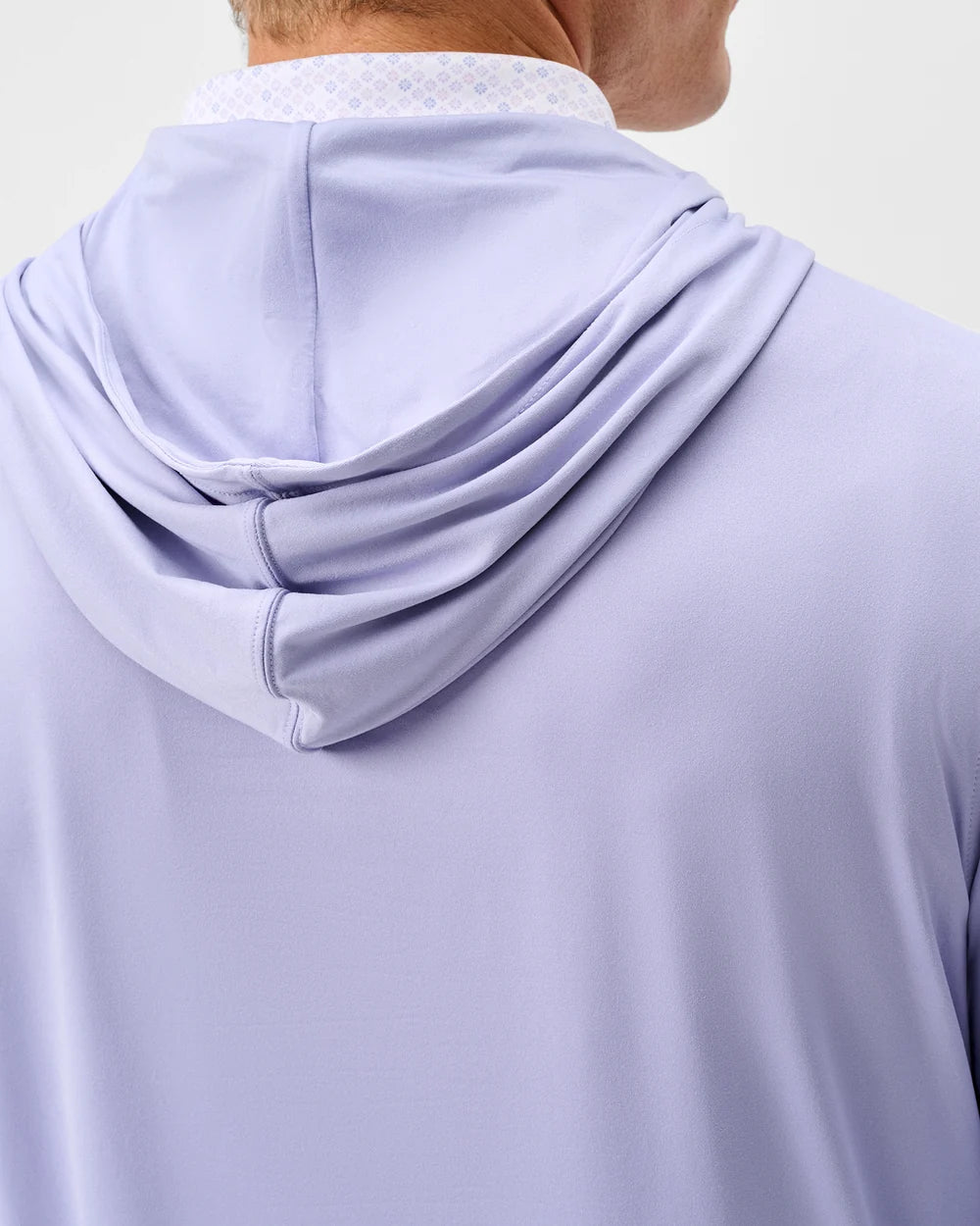 Johnnie-O Talon Featherweight Performance Hoodie: Viola
