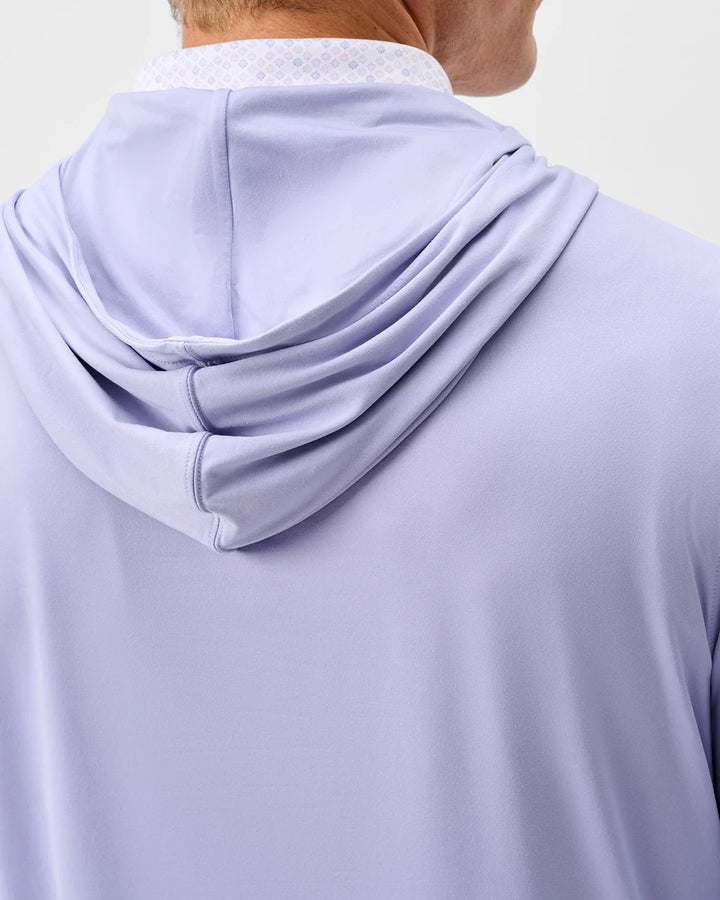 Johnnie-O Talon Featherweight Performance Hoodie: Viola