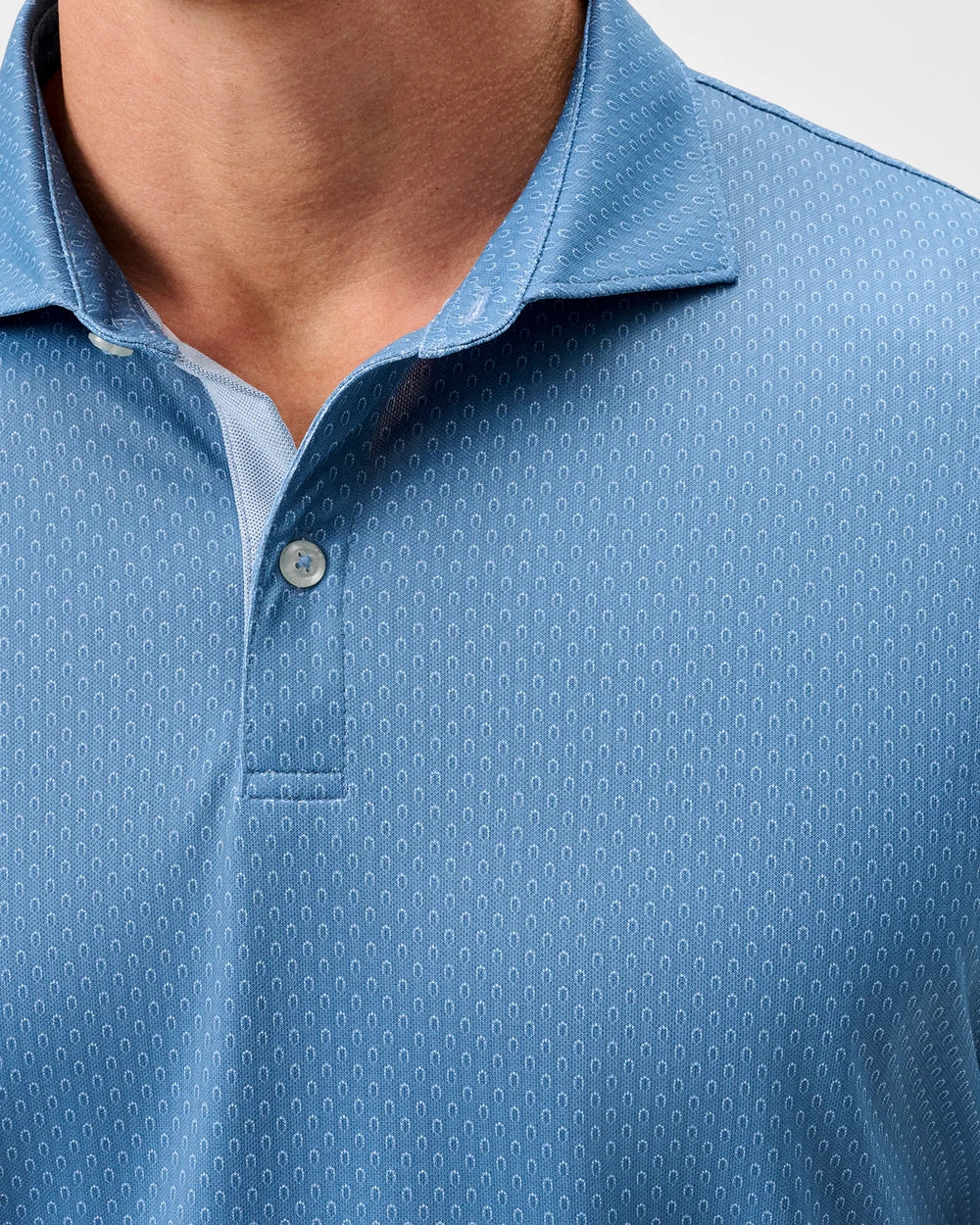Johnnie-O The O Performance Mesh Polo: Carbon Fiber