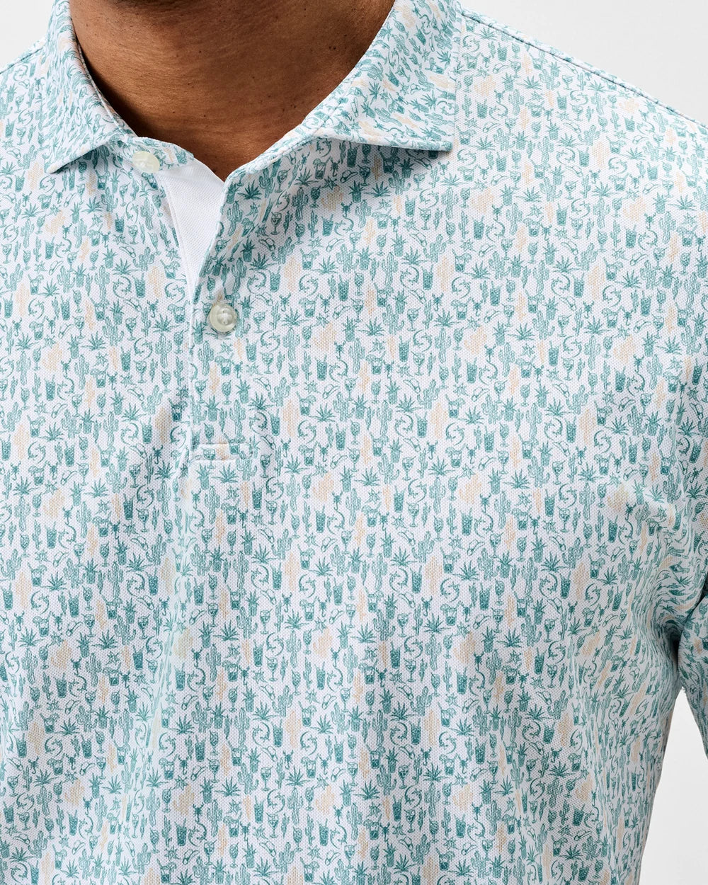 Johnnie-O Performance Jersey Polo - Zona Drinks: Sublime