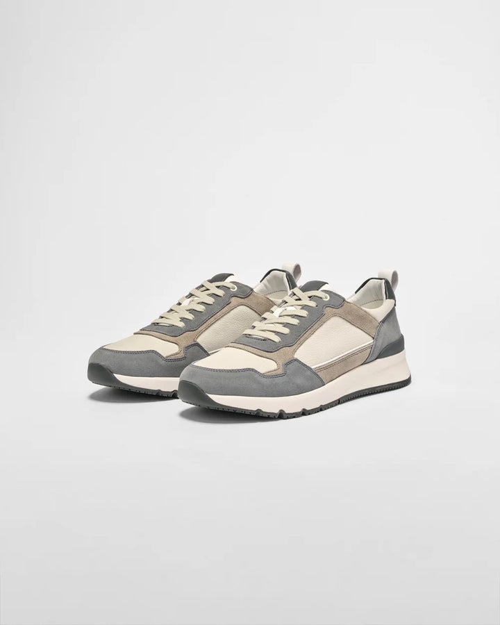 Johnnie-O Palisades Sneaker: Taupe Gray
