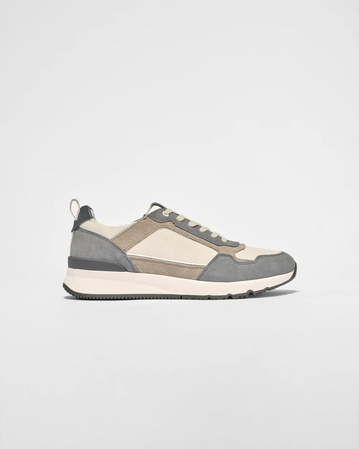 Johnnie-O Palisades Sneaker: Taupe Gray