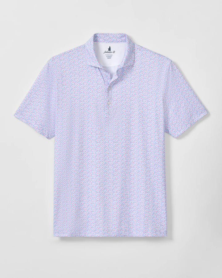 Johnnie-O Performance Featherweight Polo - Petals: Kona