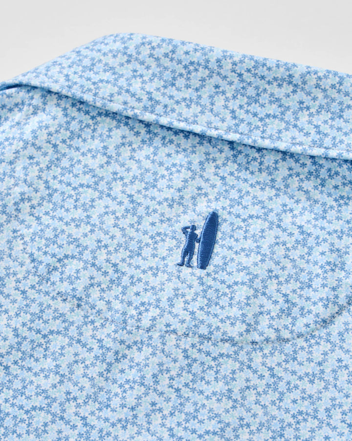 Johnnie-O Performance Featherweight Polo - Petals: Sailor