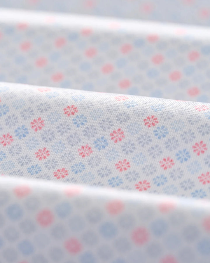 Johnnie-O Performance Jersey Polo: Pip Floral: Kona