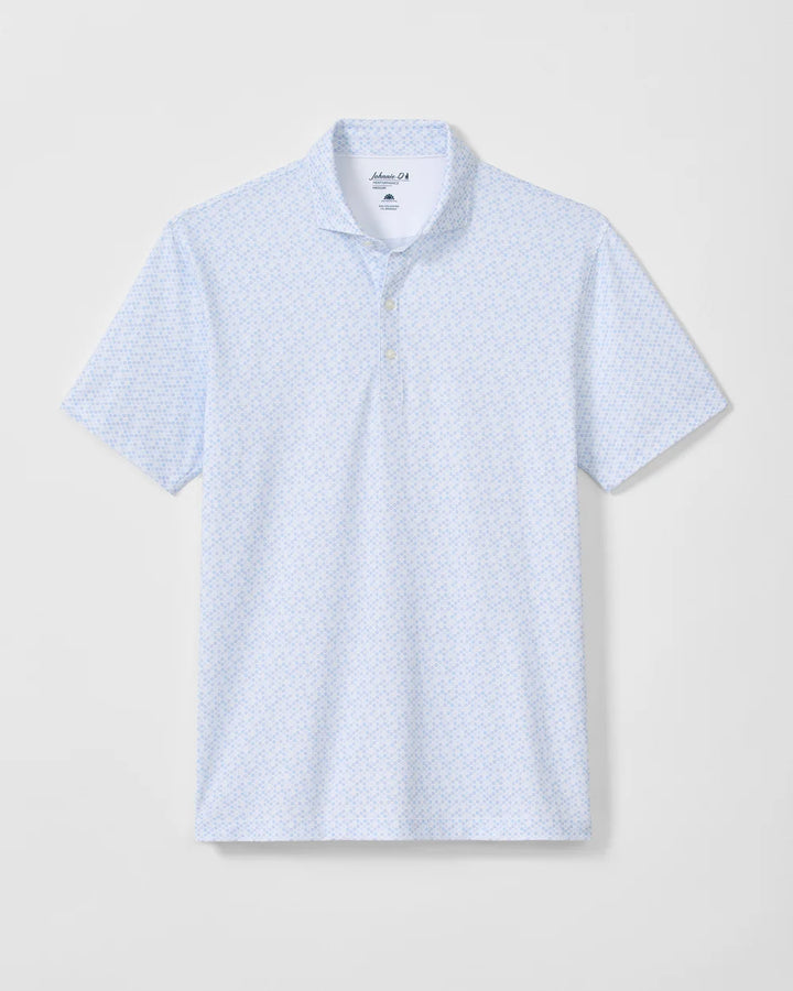 Johnnie-O Performance Jersey Polo: Pip Floral: Maliblu