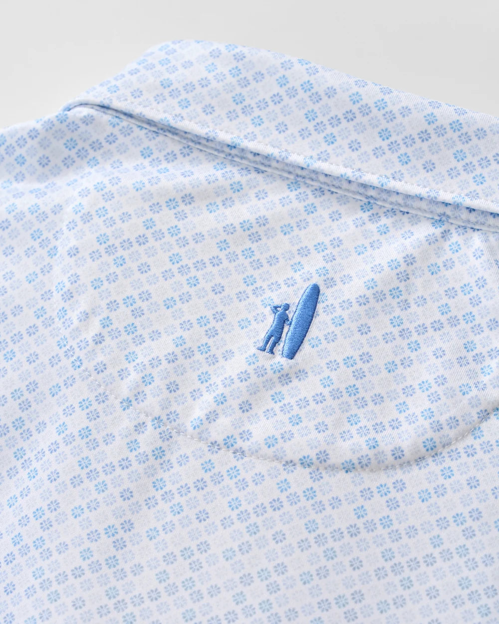 Johnnie-O Performance Jersey Polo: Pip Floral: Maliblu