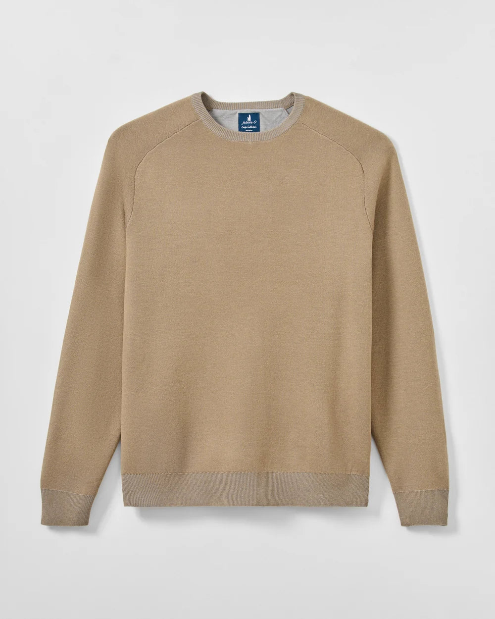 Johnnie-O Plaited Crewneck Sweater: Hearth