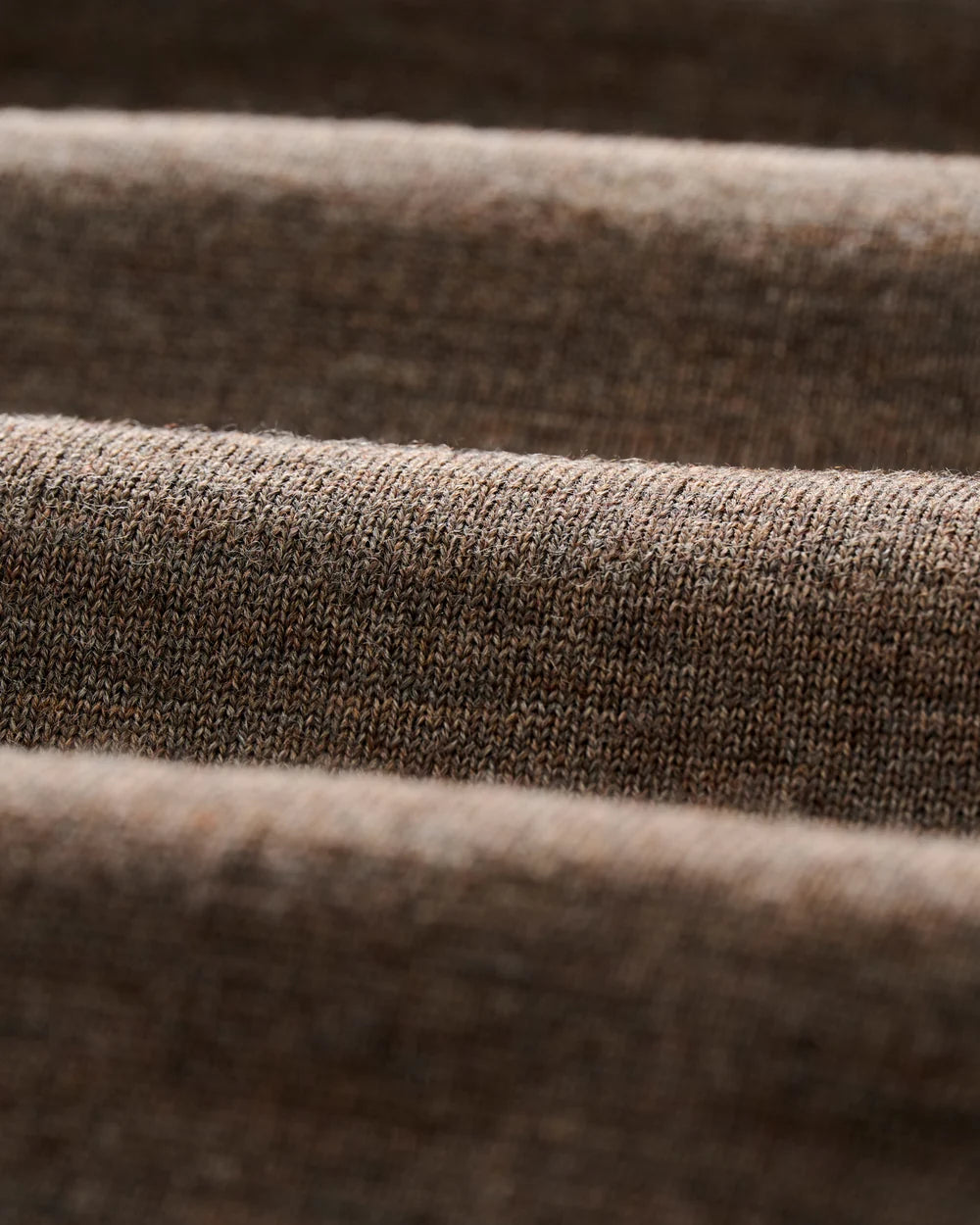 Johnnie-O Raynor Merino 1/4 Zip Sweater: Mocha