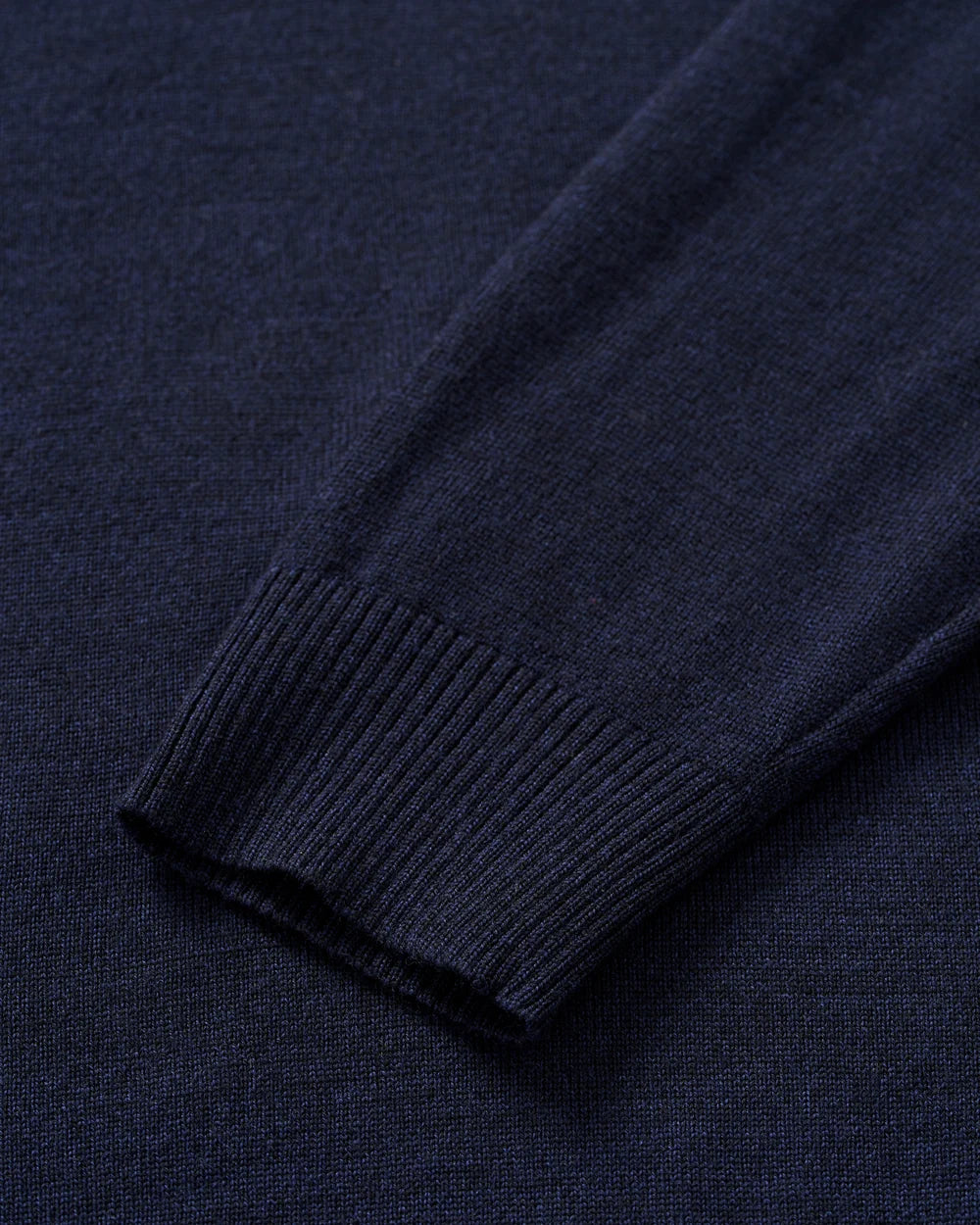Johnnie-O Raynor Merino 1/4 Zip Sweater: Navy
