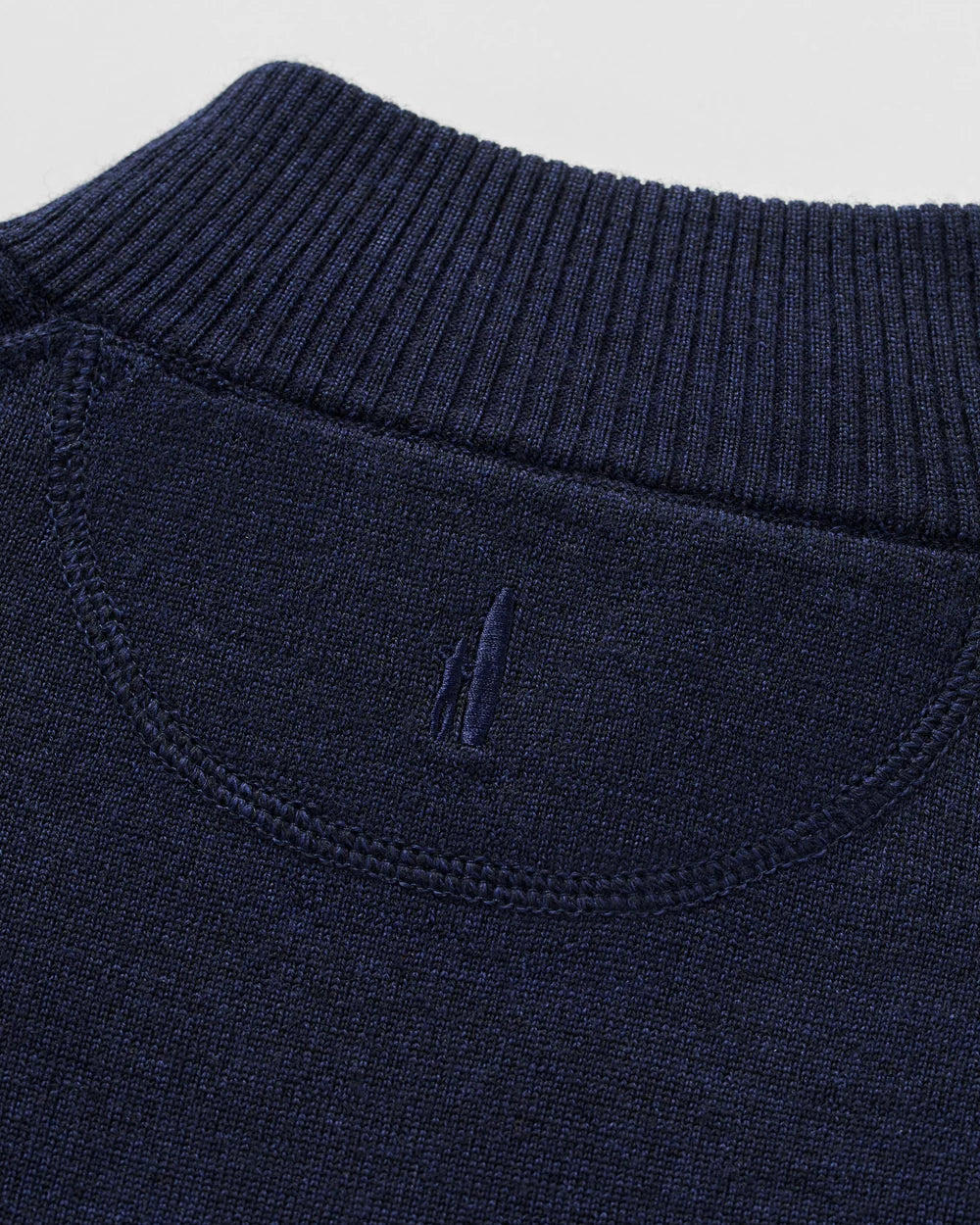 Johnnie-O Raynor Merino 1/4 Zip Sweater: Navy