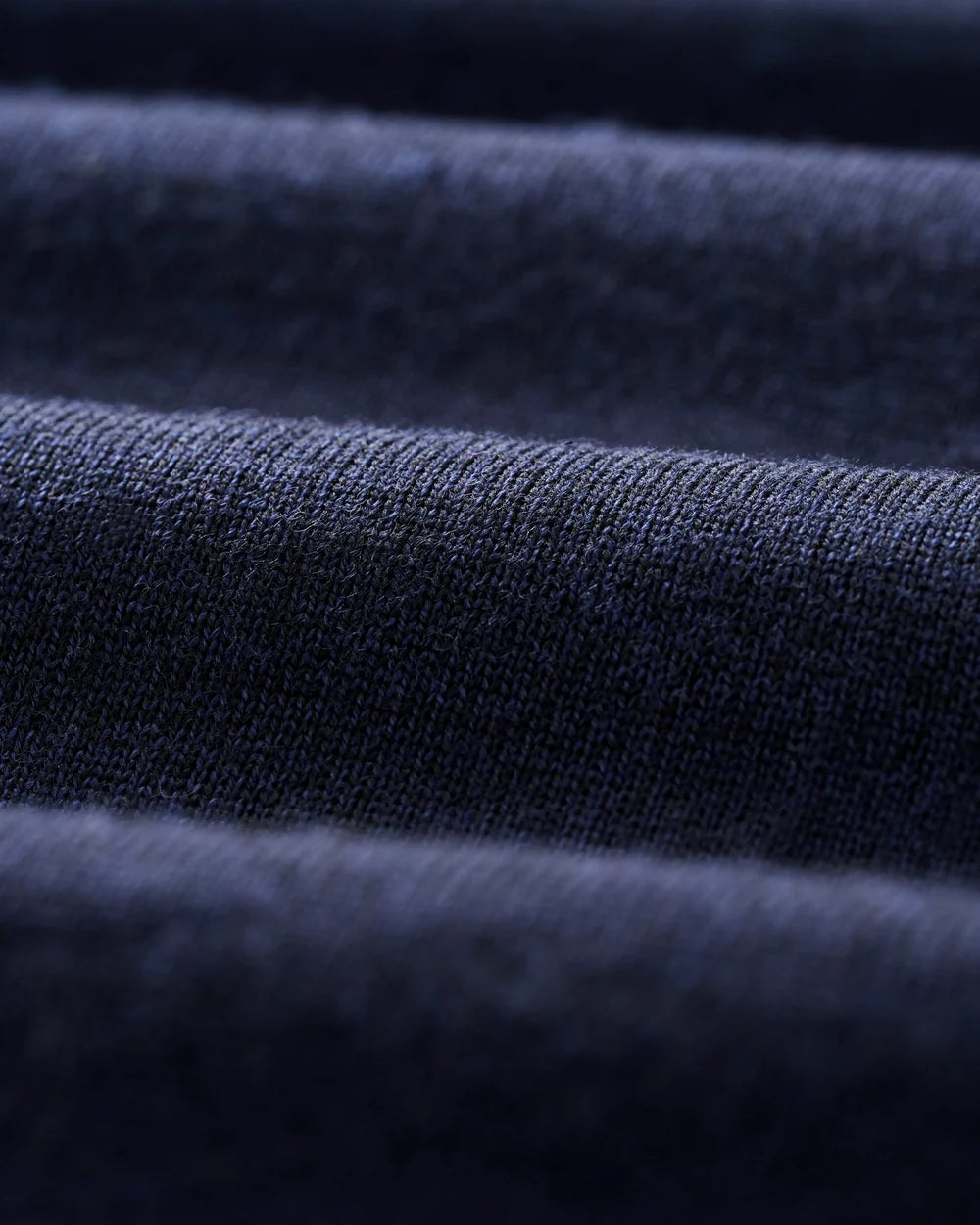 Johnnie-O Ronald Merino Wool Crewneck Sweater: Navy
