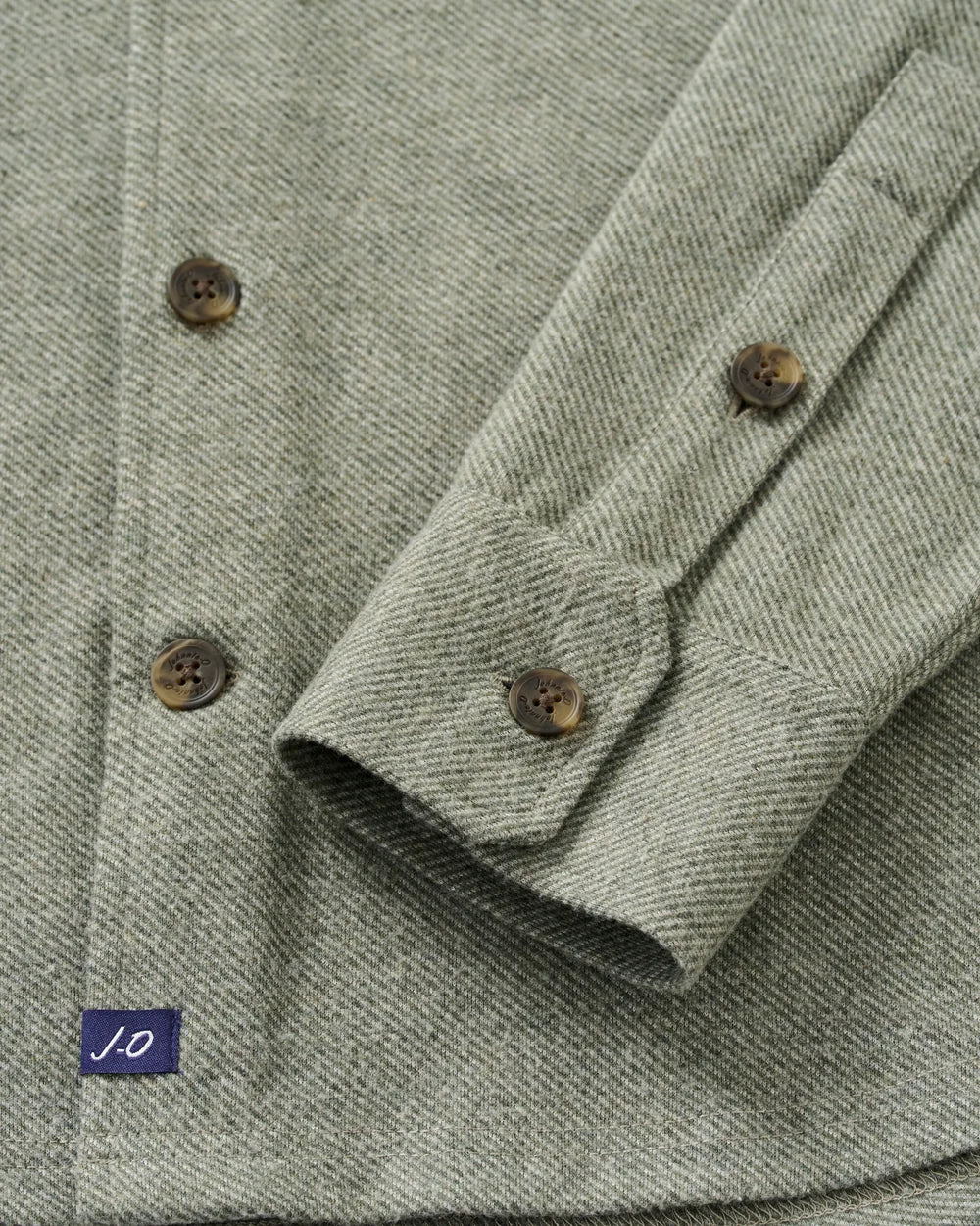 Johnnie-O Lodge Shirt - Sequoia Twill Solid: Forest