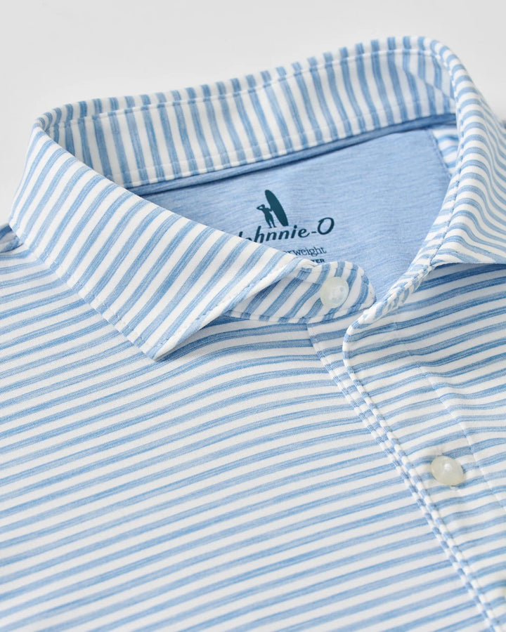 Johnnie-O Seymour Striped Polo: Sailor