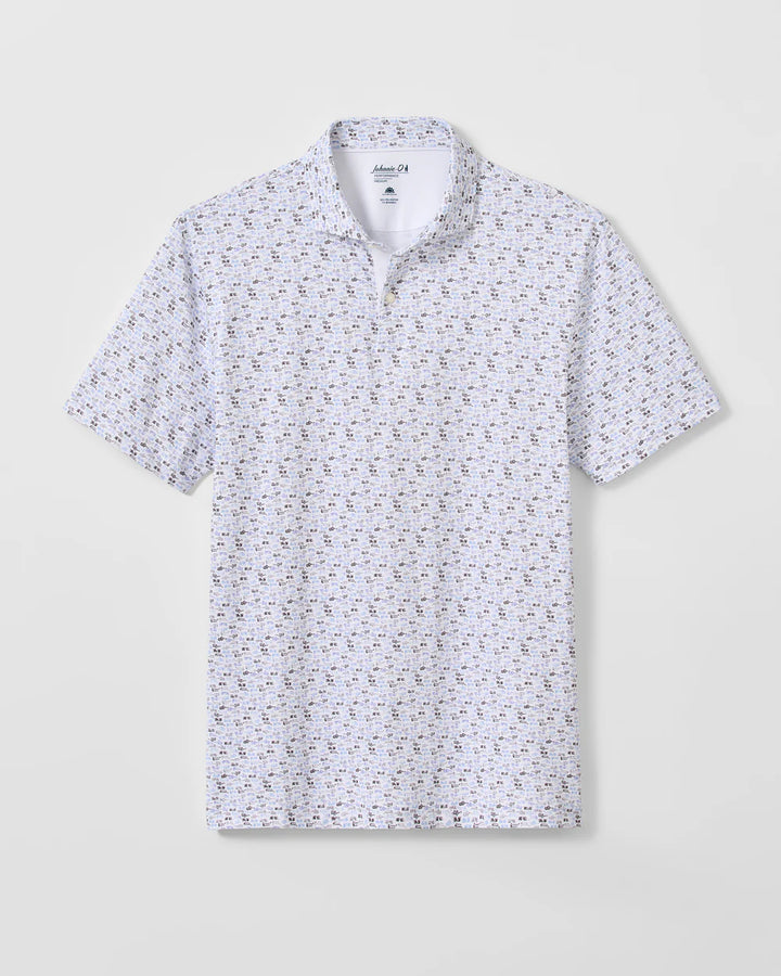 Johnnie-O Performance Mesh Polo - Shades: Seal