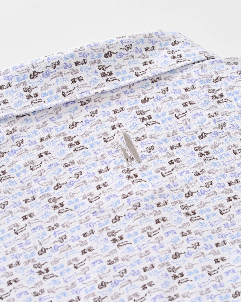 Johnnie-O Performance Mesh Polo - Shades: Seal