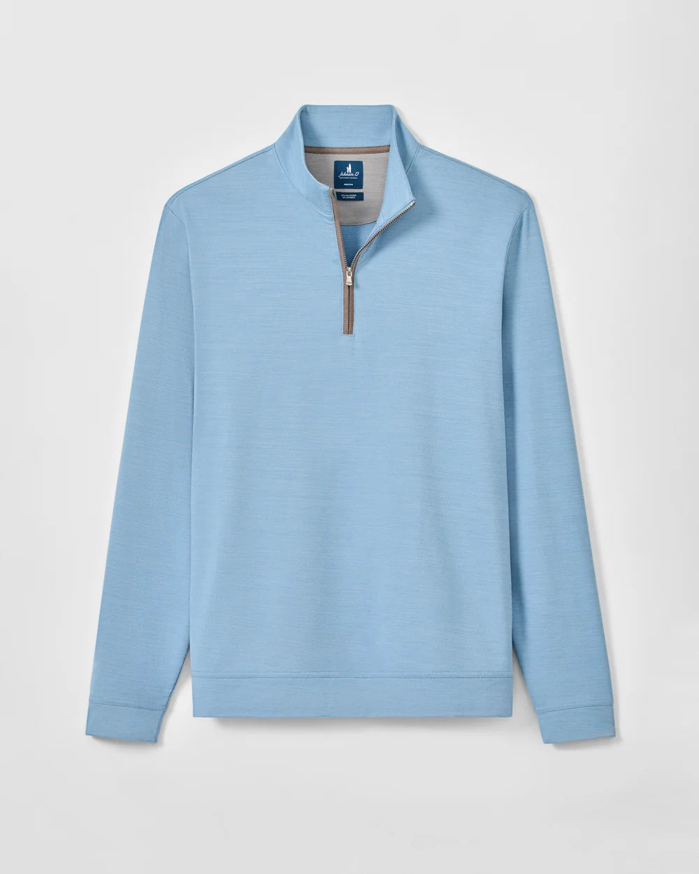 Johnnie-O Sof Tech Performance 1/4 Zip: Carbon Fiber