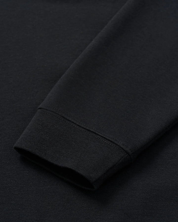 Johnnie-O Sully 1/4 Zip Pullover: Black