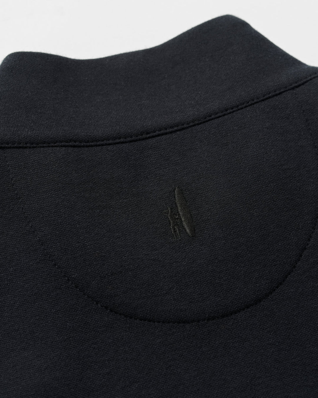 Johnnie-O Sully 1/4 Zip Pullover: Black