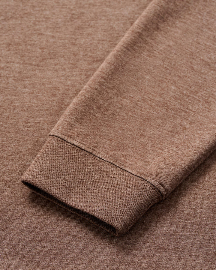 Johnnie-O Sully 1/4 Zip Pullover: Grizzly