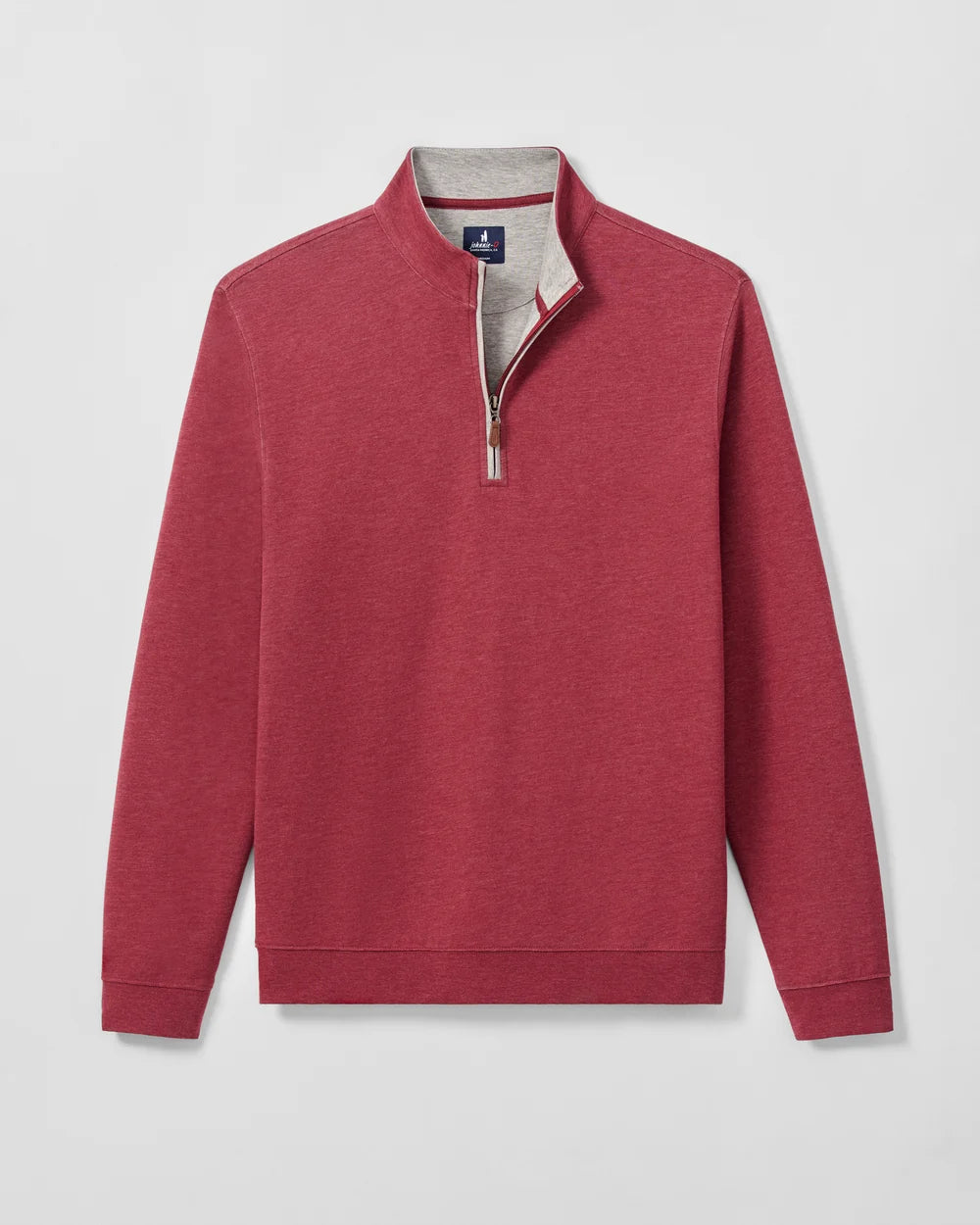 Johnnie-O Sully 1/4 Zip Pullover: Port