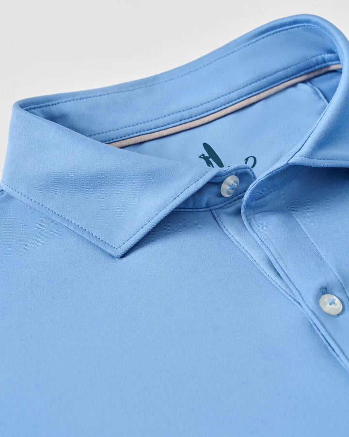 Johnnie-O Performance Featherweight Swing LS Polo: Sailor