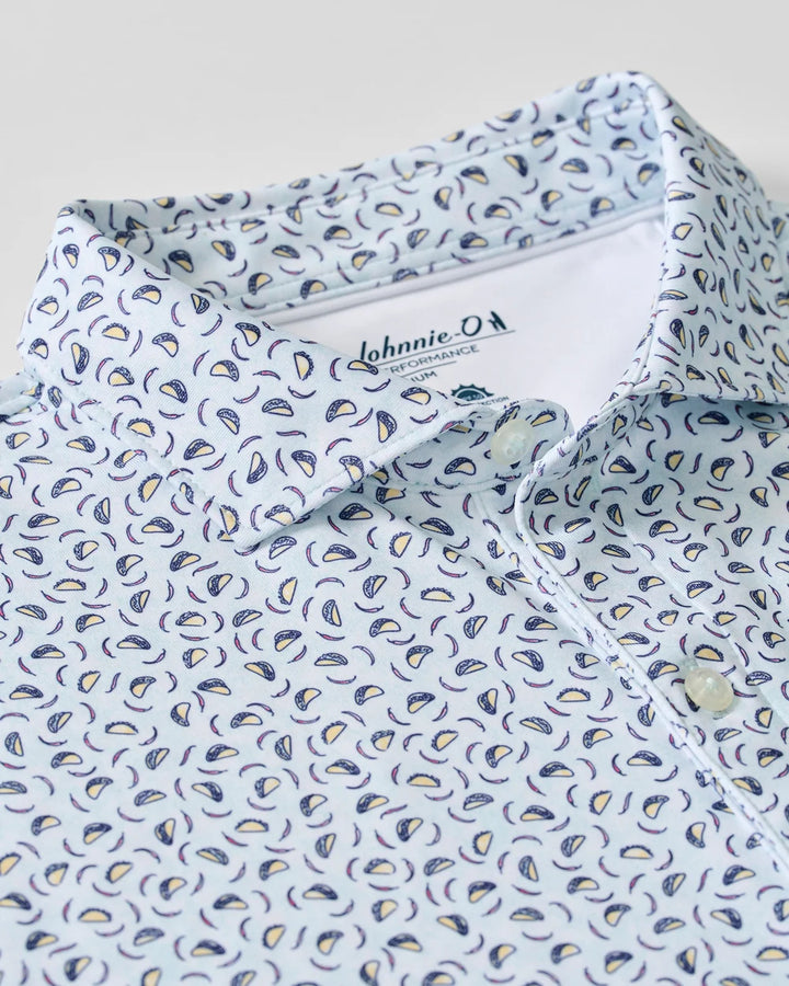Johnnie-O Performance Jersey Polo: Taco Tuesday