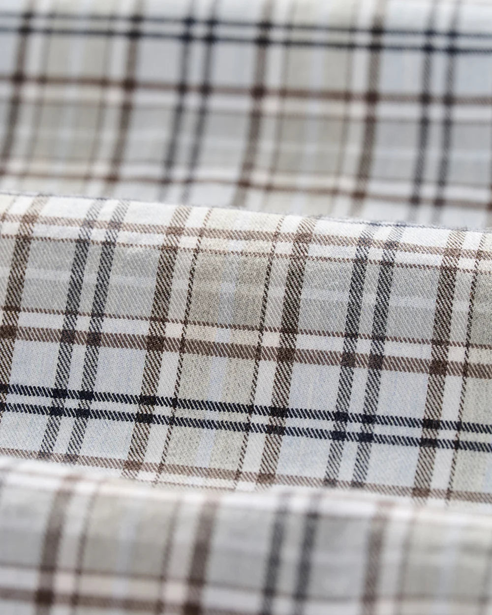 Johnnie-O Performance Flannel Button Down Shirt - Tahoe Plaid: Kona